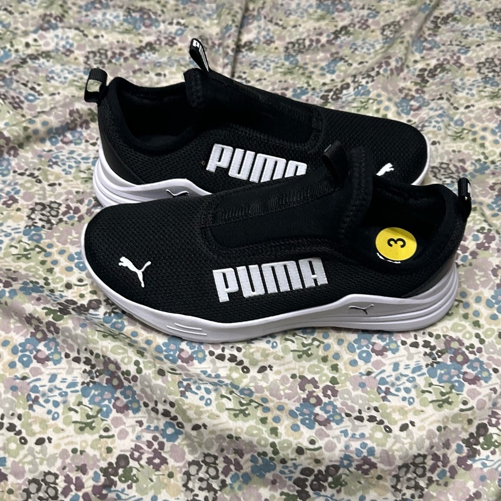 Puma Wired Run Bold Slip-On Sneaker Size 3 Toddler